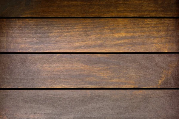 Fondo de madera marrón manchado, viejas tablas de madera rústica sobre fondo negro —  Fotos de Stock