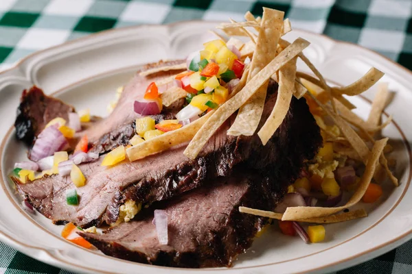 Filete y Migas — Foto de Stock