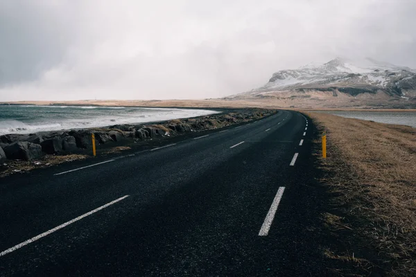 Гірські Дороги Ісландії Від — стокове фото