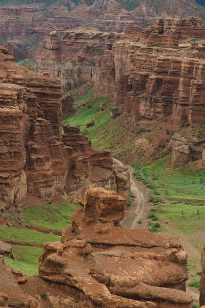 Kazakistan'ın Çarın Kanyonu