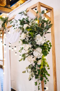 flower decoration. Field Wedding Registration