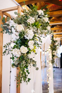 flower decoration. Field Wedding Registration
