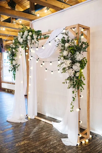 flower decoration. Field Wedding Registration