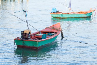 Balıkçı teknesi Pattaya Tayland