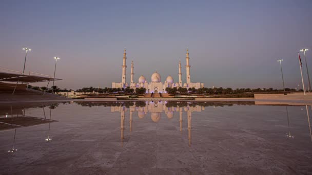 Şeyh Zayed Ulu Cami, Abu Dabi — Stok video