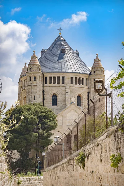 Dormitio Abbey, Jerusalem — Stock Photo, Image