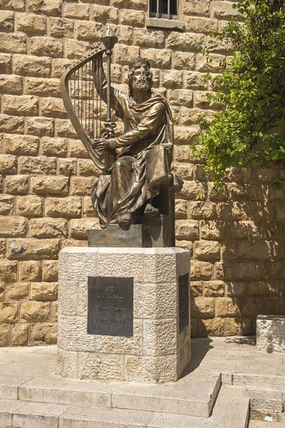 Monumento ao Rei David. Jerusalém — Fotografia de Stock