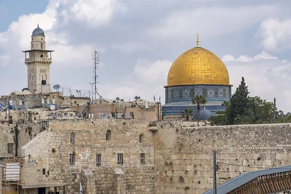 Arquitetura Islâmica, Cúpula da Rocha, Felsendom, Jerusalém — Fotografia de Stock