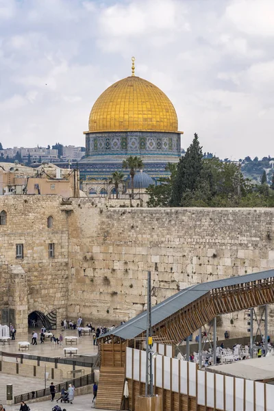Islamische Architektur, Felsenkuppel, Felsendom, jerusalem — Stockfoto