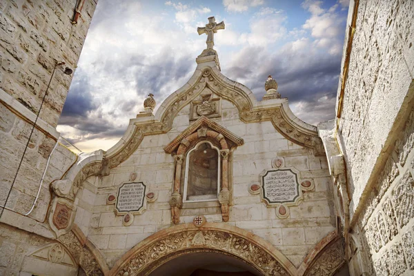 Melk grot kerk in Bethlehem, Palestina — Stockfoto