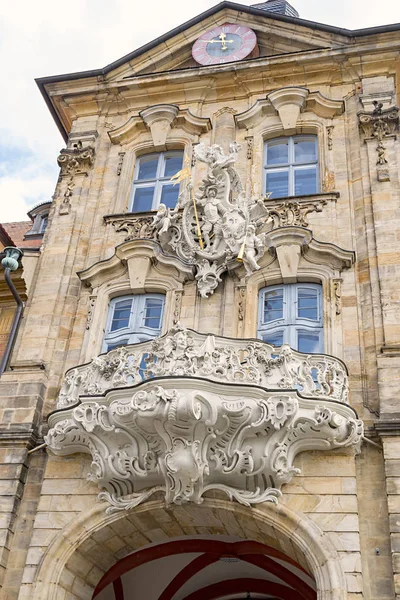 El histórico ayuntamiento de Bamberg, Alemania — Foto de Stock