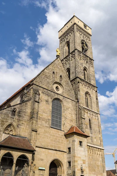 Церковь Богоматери (Верхний приход) в Бамберге — стоковое фото
