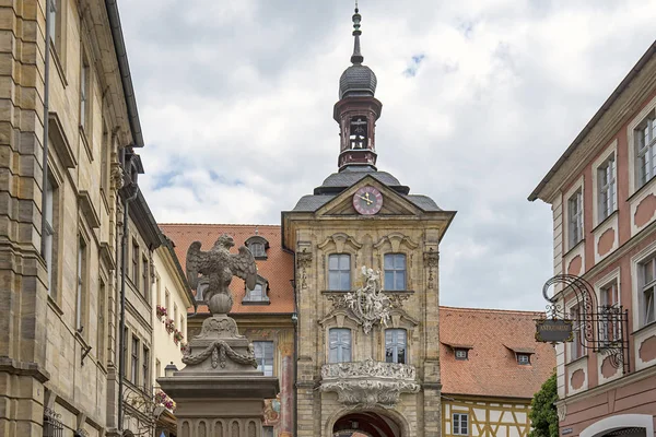 Historyczny ratusz w bamberg, Niemcy — Zdjęcie stockowe