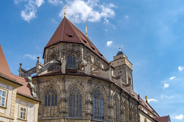 Kościół Matki Boskiej (górnej części parafii) w Bamberg — Zdjęcie stockowe
