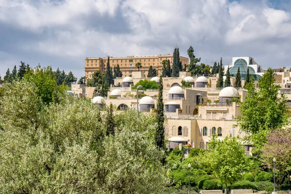 Moderne gebäude in jerusalem, israel, in der nähe der altstadt — Stockfoto