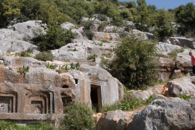 Eski mezarlık, Limyra, Türkiye'nin Türbesi.