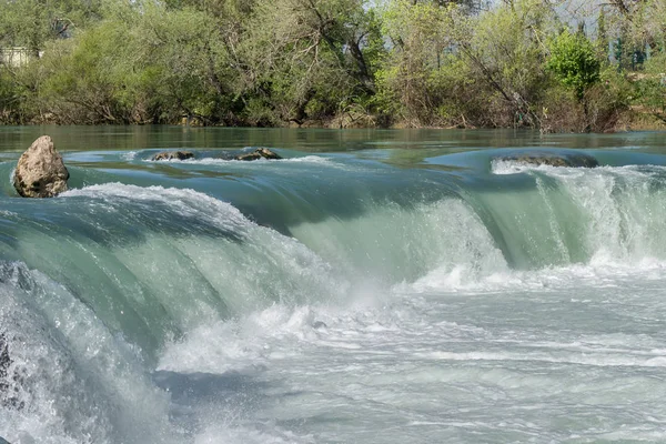 Vista incrível da cachoeira Manavgat em Antalya — Fotografia de Stock