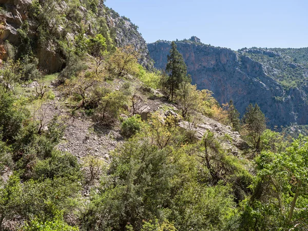 Τοπίο Φύση Ομορφιά Οροσειρά Του Ταύρου Ροκ Αττάλεια Τουρκία — Φωτογραφία Αρχείου