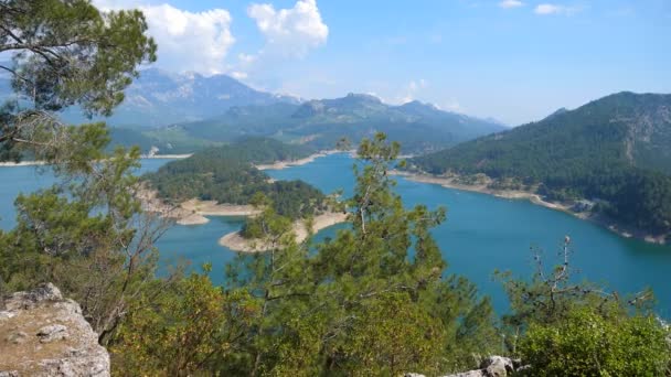 Krása Přírody Krajina Skály Pohoří Taurus Turecku Antalya — Stock video