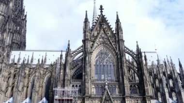 Köln Katedrali. Dünya Mirası Almanya'da Katolik athedral
