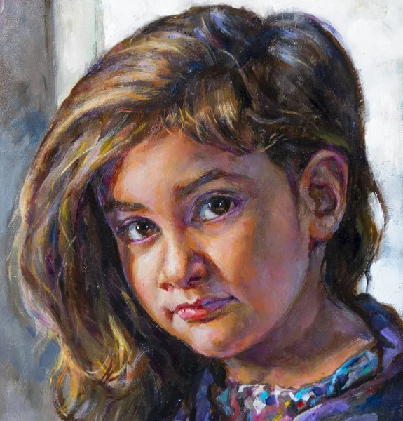 Genç bir kadını portresi — Stok fotoğraf