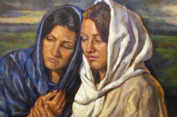 Tuval üzerindeki yağlı boya