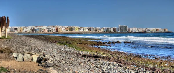 Panoramic View Arinaga Beach Canary Islands — Stock Photo, Image
