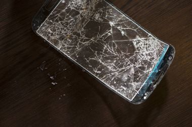Kırık ekran smartphone için.