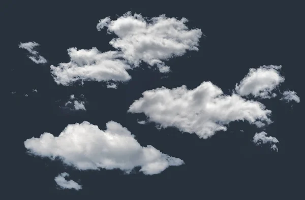 Απομονωμένη σύννεφα στο παρασκήνιο — Φωτογραφία Αρχείου