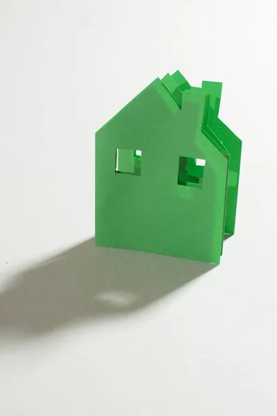 Casa figura origami — Foto Stock
