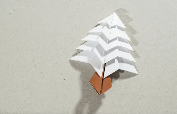 Рождественское оригами — стоковое фото