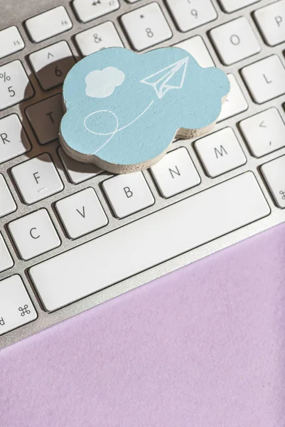 Cloud on keyboard