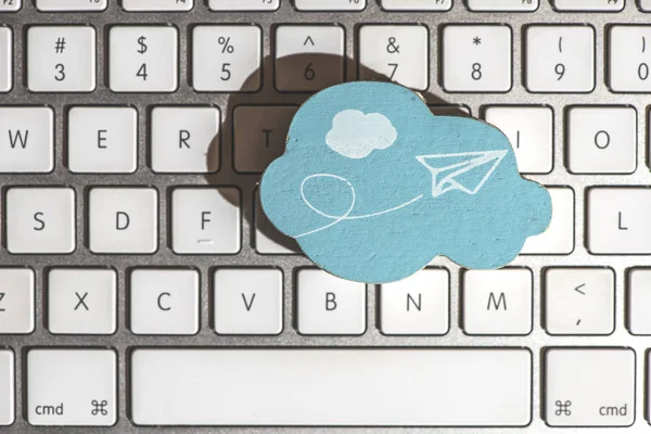 Cloud on keyboard