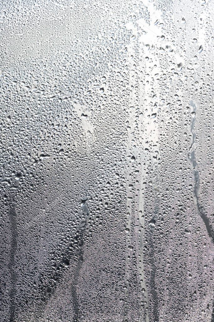 Condensation on the window. Winter