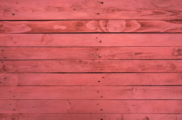 Czerwone Tło Drewniane — Zdjęcie stockowe