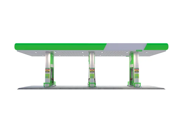 Canopy Gasolinera Render —  Fotos de Stock