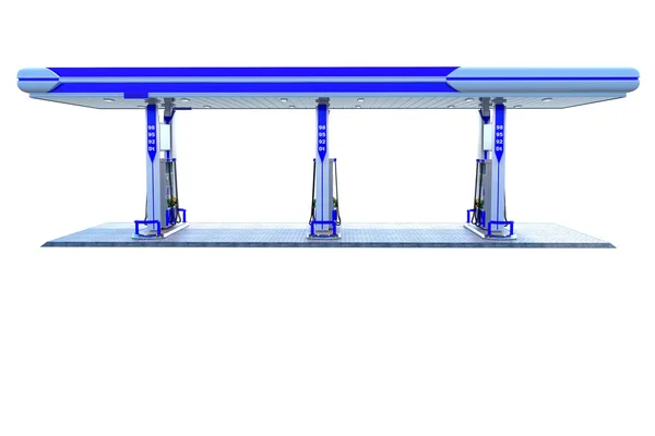 Canopy Gasolinera — Foto de Stock