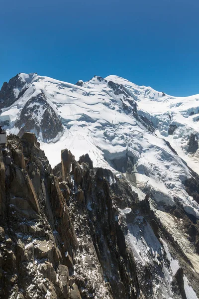 Monte Bianco Tre Monti Par Les Monts Sopra Monte Bianco — Foto Stock