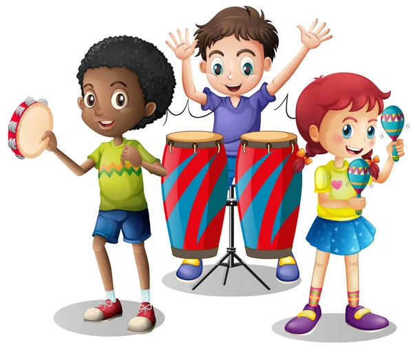 Nino Tocando Maracas Vector Grafico Vectorial Imagenes De Nino Tocando Maracas Vectoriales De Stock Depositphotos