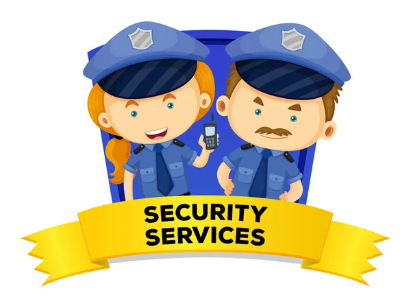 Security guard clipart Vector Art Stock Images | Depositphotos