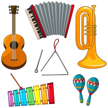 Farklı müzik aletleri