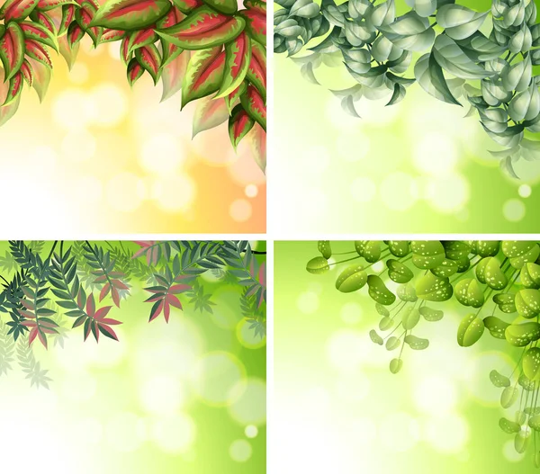 Background design with nature theme — Stock Vector