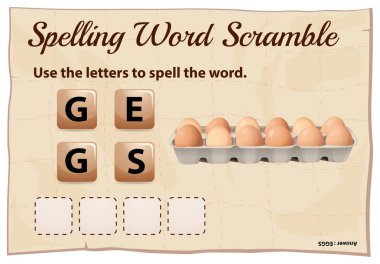 Yazım kelime kapış kelime yumurta için