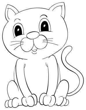 Doodles'ın hayvan stenografi kedi için hazırlanması