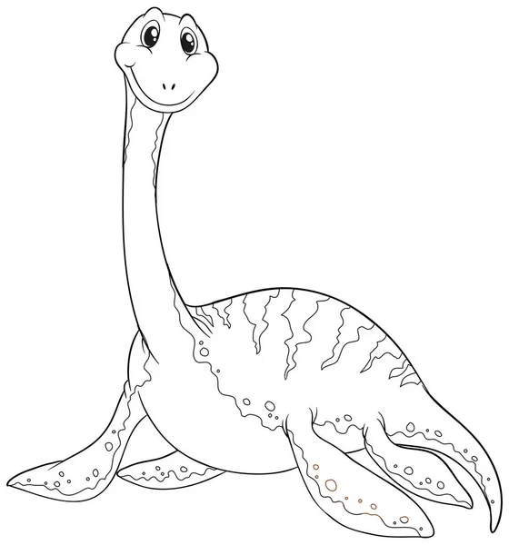 Dierlijke schets voor dinosaurus — Stockvector