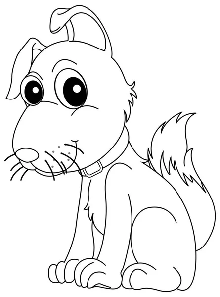 Лапша для маленькой собаки Стоковая Иллюстрация
