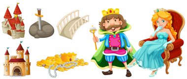 Masal karakterleri ve diğer öğeleri
