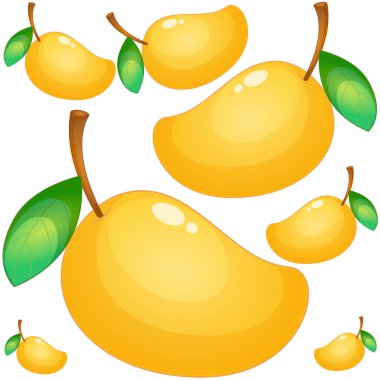 Sorunsuz geçmiş taze mango ile