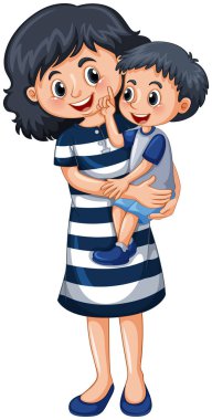 Anne küçük çocuk taşıma