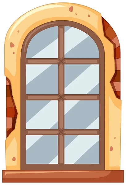 Ventana de dibujos animados vector, gráfico vectorial © Dazdraperma